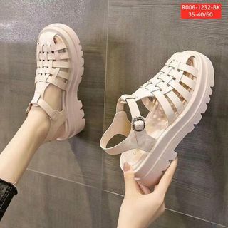 Giày Sandal nữ rọ bít mũi đi êm chân
