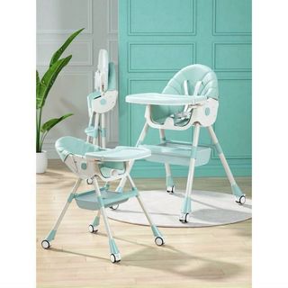 Ghế ăn dặm cho bé điều chỉnh 2 mức độ cao, ghế ngả được, điều chỉnh 3 mức khay bàn ăn