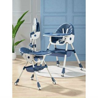 Ghế ăn dặm cho bé điều chỉnh 2 mức độ cao, ghế ngả được, điều chỉnh 3 mức khay bàn ăn