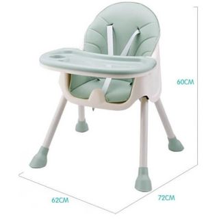 Ghế ăn dặm cho bé điều chỉnh 2 mức độ cao, ghế ngả được, điều chỉnh 3 mức khay bàn ăn