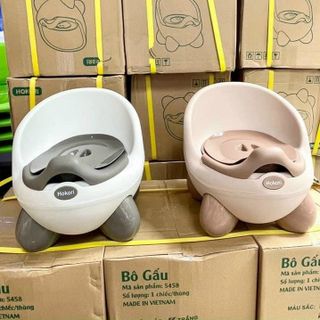 Bô trẻ em có tựa lưng hình gấu Hokori Baby Việt Nhật