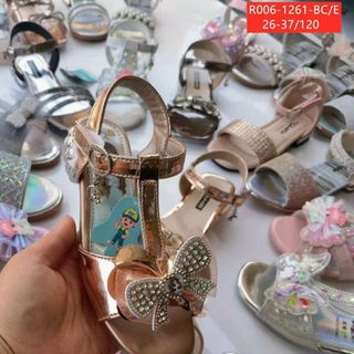 Sandal trẻ em đính nơ kiểu công chúa giá rẻ