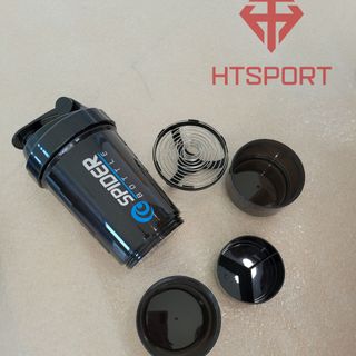 Bình lắc, bình nước tập Gym WheyShaker 3 ngăn tiện lợi, bình nước dành cho dân tập GYM, bình 3 ngăn