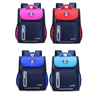 Cặp Balo Học Sinh Chống Gù Lưng Dáng Hộp Bear Baby Siêu Nhẹ Phản Quang Chống Mưa