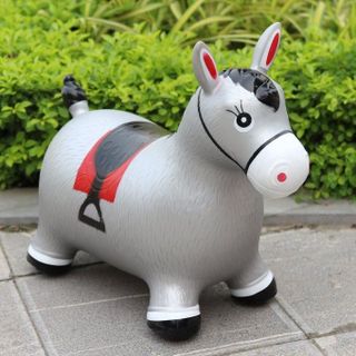 Thú nhún cao cấp cho bé kèm bơm Toys House
