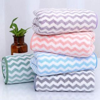 Khăn Tắm Lông Cừu Hàn Quốc Siêu Mềm Mại Kích Thước 70*140cm