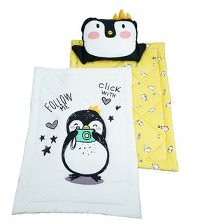 Bộ tấm trải, nệm ngủ trẻ em Kbedding By Everon chất vải cotton an toàn cho bé giá sỉ