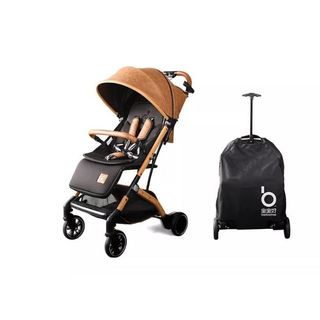 Xe đẩy trẻ em gấp gọn cao cấp Baobaohao Love LV1 kèm đệm, túi vali kéo, màn chống muỗi, che chân