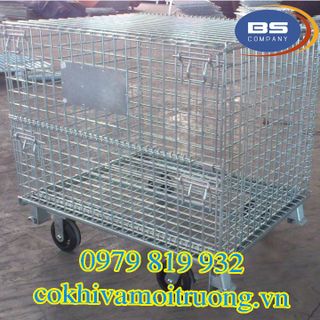 Xe đẩy lồng thép GS-C3