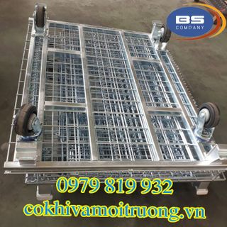 Xe đẩy lồng thép GS-C3