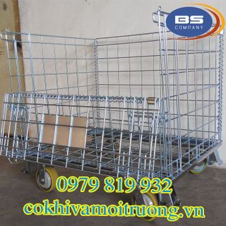 Xe đẩy lồng thép GS-C3