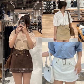 Quần váy kaki đai nịt giá sỉ