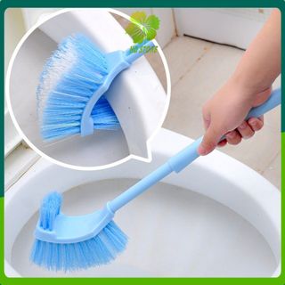 Cây chà cọ nhà vệ sinh bồn cầu thiết kế gọn nhẹ chà sạch mọi vết bẩn - 2 đầu hình chữ nhật
