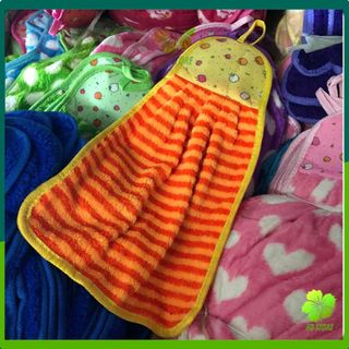 KHĂN LAU TAY NHÀ BẾP CÓ MÓC TREO-SIÊU THẤM NƯỚC