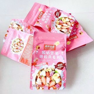 Ngũ cốc hoa quả - sữa chua