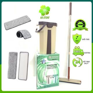 Bộ lau nhà 360 độ thông minh đa năng Scratch Mop Cao Cấp - Vy Long Model BL2 giá sỉ