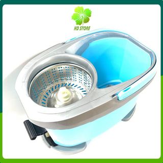 Bộ thùng cây lau nhà 360 độ thông minh tự vắt THC TH133 3IN1 Cao Cấp