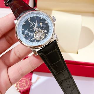 Đồng hồ da omeag07 nam chạy cơ cao cấp