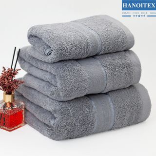 Khăn Tắm Cao Cấp Hanoitex 100% Cotton Kích Thước 70*140cm