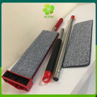Cây Lau Nhà Tự Vắt Thông Minh Xoay 360 Độ 3in1 - Lau Vắt Gạt Nước - Tặng Kèm 1 Bông Lau