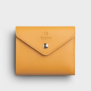 Ví nữ mini nắp gập khóa vàng Yuumy Seasand YV57 nhiều màu