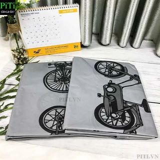 Áo trùm bạt phủ xe máy cao cấp chống nắng chống nước chất liệu bền đẹp