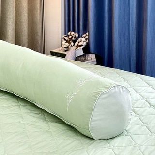 Bộ ga giường chần bông K-bedding By Everon Màu Xanh Ngọc KMTS103 họa tiết thêu(4 món, không bao gồm chăn)