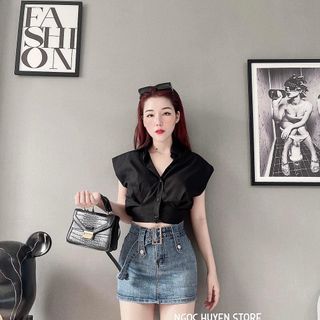 Quần váy kaki dây nịt nư giá rẻ nhất thị trường