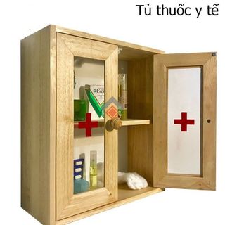 Tủ đựng y tế 2 cánh gỗ đức thành