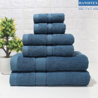Khăn Tắm Cao Cấp Hanoitex 100% Cotton Kích Thước 60*120cm