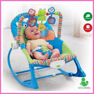 Ghế rung bập bênh có nhạc cho bé Ibaby