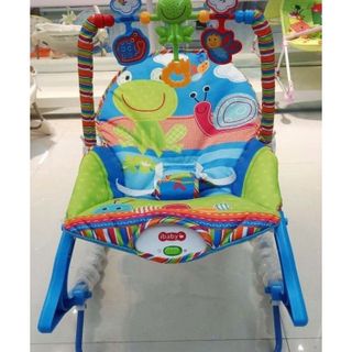 Ghế rung bập bênh có nhạc cho bé Ibaby
