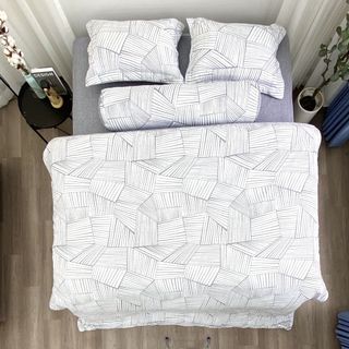 Bộ ga giường và vỏ gối MicroTencel K-Bedding by Everon KMTP112 (4 món) giá sỉ