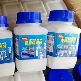 LỌ BỘT THÔNG TẮC CỐNG BỒN CẦU CHAI VUÔNG NẮP XANH