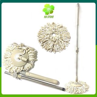 Cây lau nhà rời 360 độ bàn xoay nhựa Cao Cấp