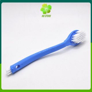 Bàn chải vệ sinh giày - Bàn chải vệ sinh đế giày gồm 3 đầu lớn nhỏ và nhọn để chà các vị trí phù hợp