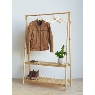 Kệ Treo Quần Áo, Giá Treo Quần Áo Chữ A 2 Tầng Gỗ MDF