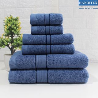 Khăn Tắm Cao Cấp Hanoitex 100% Cotton Kích Thước 70*140cm