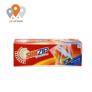 [Hàng ThaiLan] Túi Zip Đựng Thực Phẩm - SunZip Non Anti - Size M giá sỉ