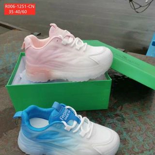 Giày thể thao nữ đế cao 2 màu