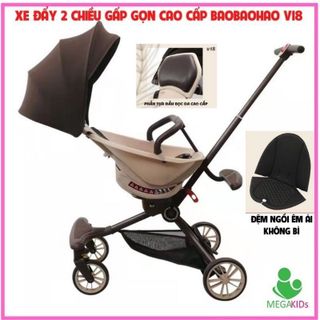 (Hàng cao cấp) Xe đẩy 2 chiều dạo chơi gấp gọn Baobaohao V1, V3, V5, V5B, V8,V18 hàng chính hãng Bảo hành 12 tháng giá sỉ