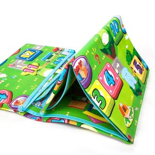 Thảm chơi cho bé 2 mặt gấp gọn thảm xốp Maboshi
