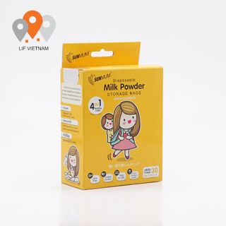 [Hàng ThaiLan] Túi Đựng Sữa Bột Dùng 1 Lần Cho Bé - SunMum Powder Milk Bags giá sỉ