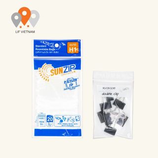 [Hàng ThaiLan] Túi Zip Đa Năng Tiện Dụng - SunZip Storage Bags - 70x100mm giá sỉ