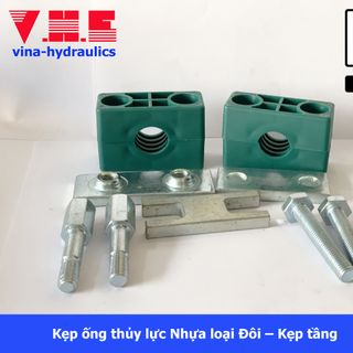 Kẹp ống thủy lực Nhựa kẹp tầng: