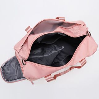 Túi Du Lịch Thể Thao Pink Có Ngăn Đựng Giày
