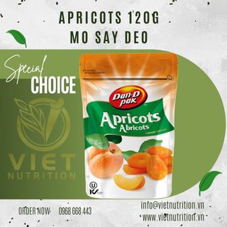 Mơ khô Apricot Thổ Nhĩ Kỳ 120g Dan D Pak