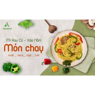Mì rau củ sạch củ nghệ eat clean 240g