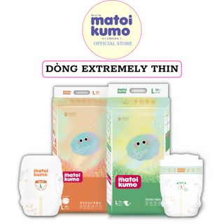 Tã Bỉm Matoi Kumo dòng Extremely Thin xuất xứ Nhật Bản size NB/S/M/L/XL/XXL/XXXL