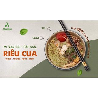 Mì rau củ sạch củ nghệ eat clean 240g